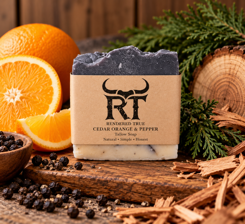 Cedar Orange and Black Pepper